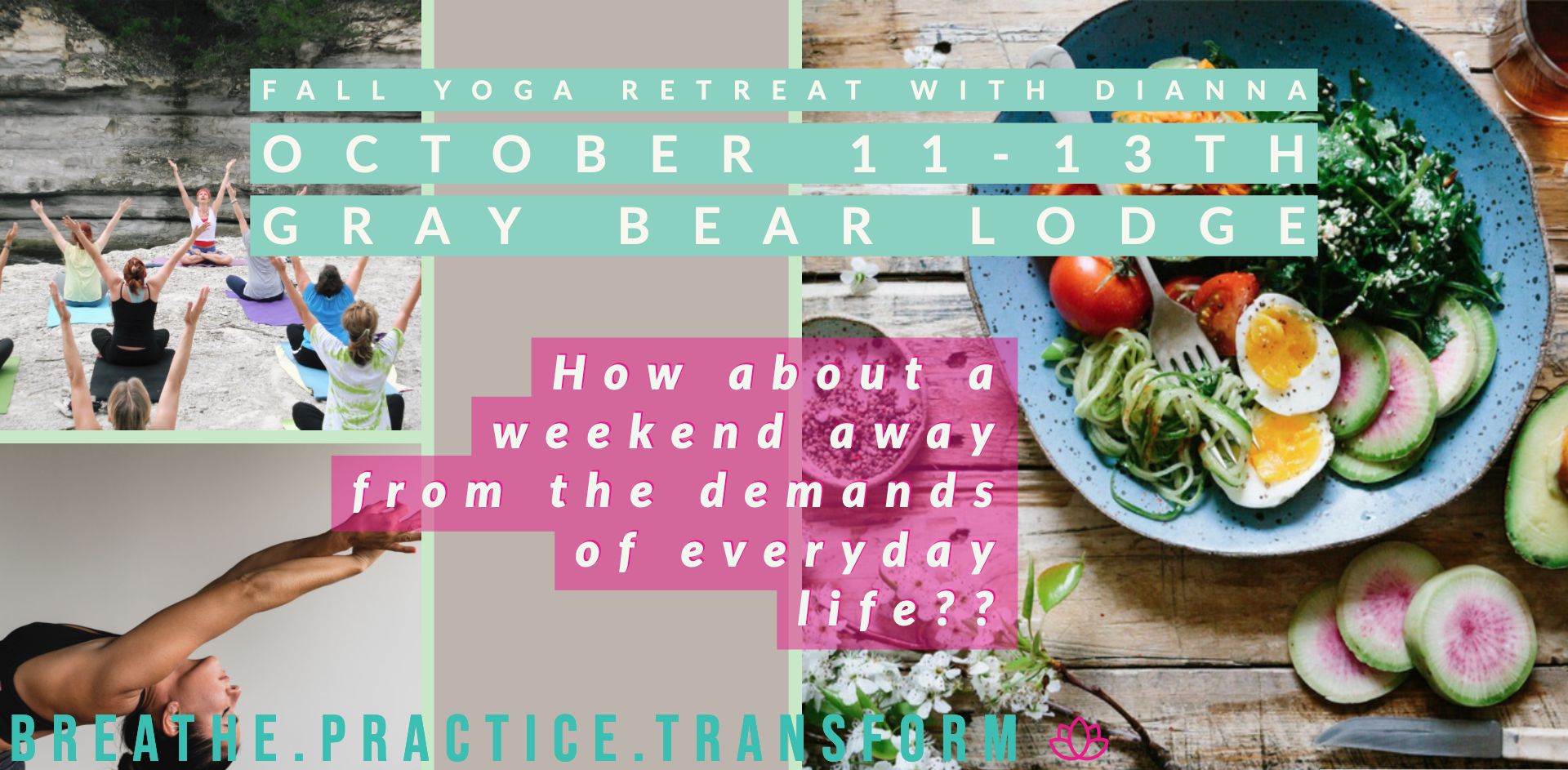 Event taking place October 11 through 13, 2019