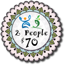 Two people price - $70